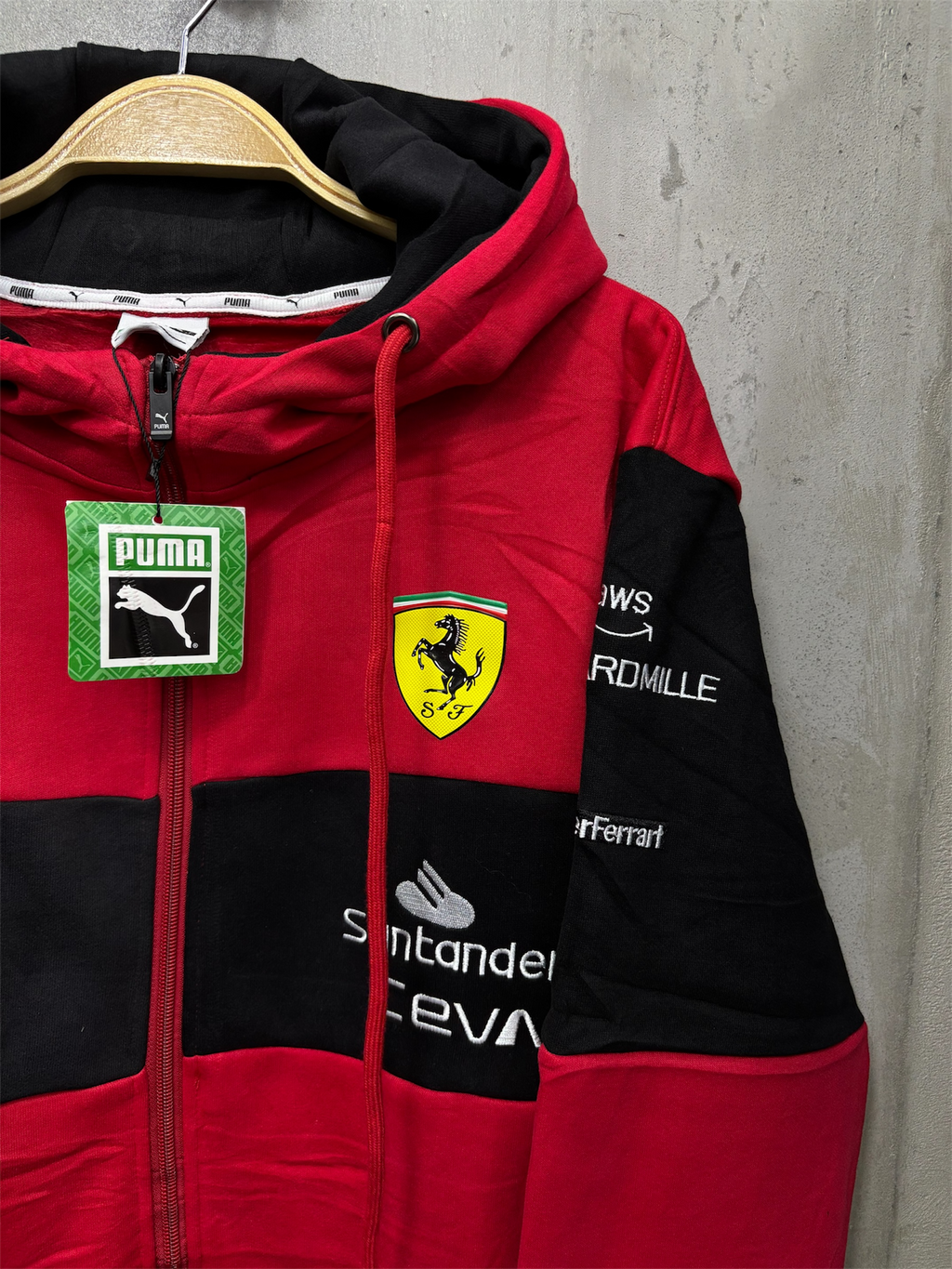 chaqueta ferrari/capota