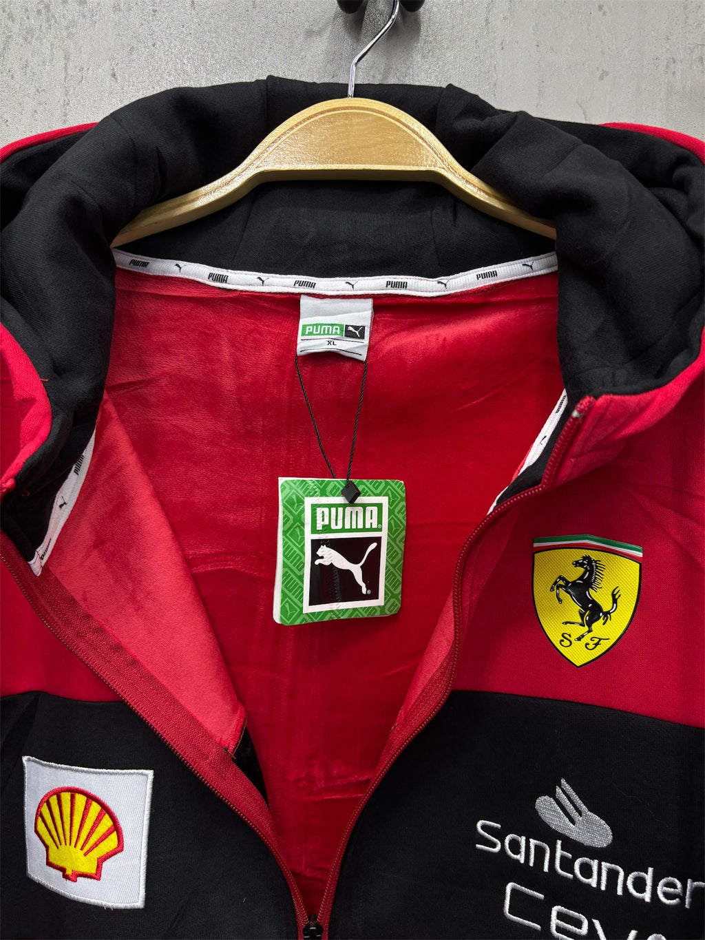 chaqueta ferrari/capota