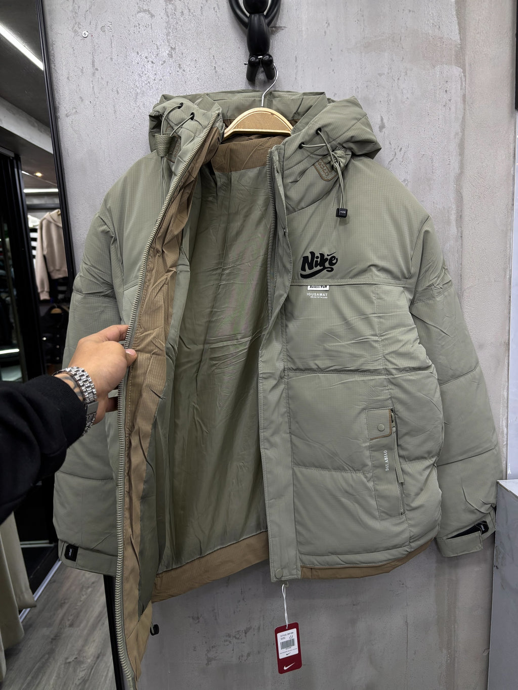 Chaqueta Abullonada Nike/01