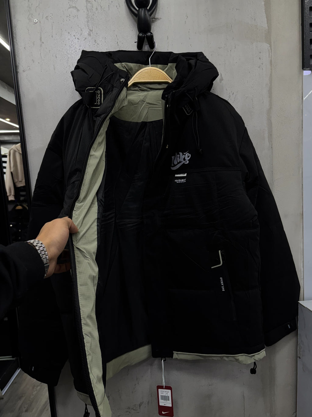 Chaqueta Abullonada Nike/01